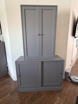 Ikea Havsta Storage Cabinet Combination