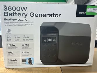 EcoFlow DELTA 3 Portable Power Station