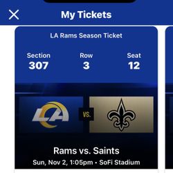 Rams VS Saints