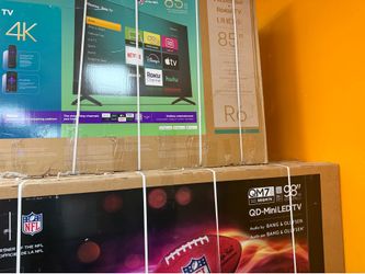 85”HISENSE ROKU SMART TV 4K