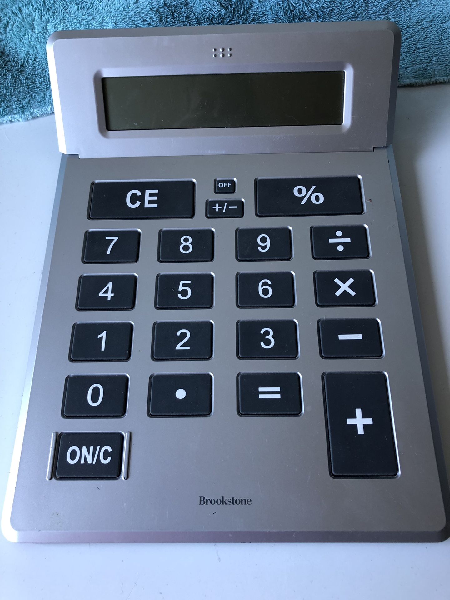 BROOKSTONE “Big” Calculator