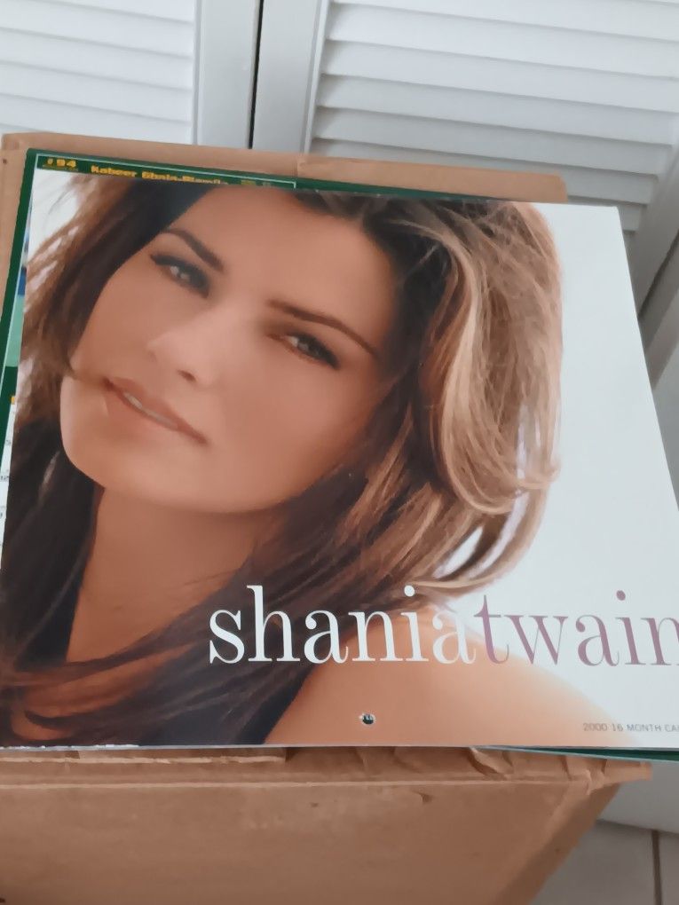 Vintage Shania Twain Calander