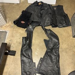 Harley Davidson Leather Set