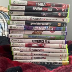 Old Xbox 360 Games 