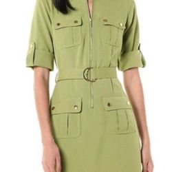 Sharagano Green Dress – Size 12