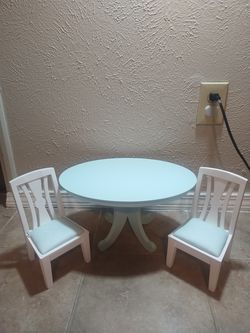 American Girl Doll Dining Table Set