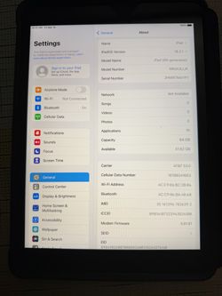 Apple iPad 2021 9th Gen (10.2 inch, Wi-Fi + Cellular, 64GB) Space Gray x2