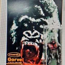 Gorvel - Signed  Stanfield Toys Designer Pop Culture Monster - New on Card/Sealed