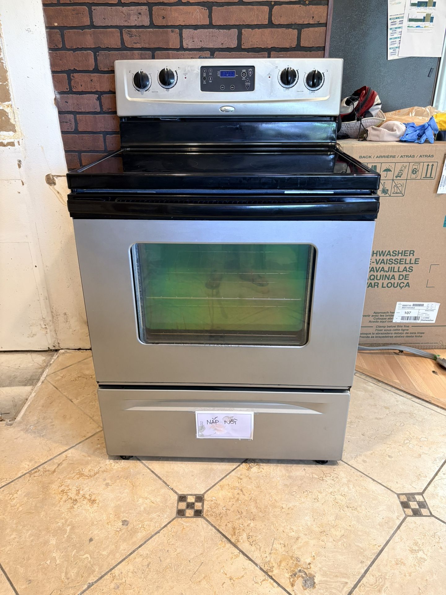 Whirlpool Electric Range Stove
