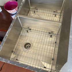 Enbol Two Basin Stainless Steel Sink