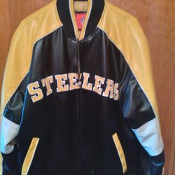 Steelers Leather Jacket 