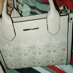Aldo Lace Handbag With Strap