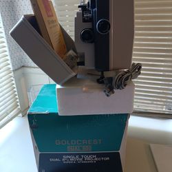 Goldcrest Dual 8 mm Projector NEW
