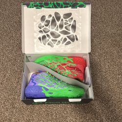 PUMA LaMelo Ball MB .04 TMNT Raphael and Donatello Size 10.5