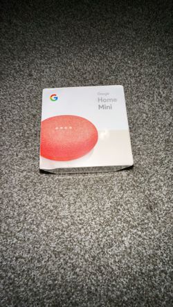 Google Home Mini - Electronics | Color: Red (Brand New)