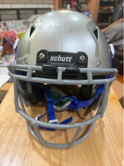 IDS football helmet and football cleats