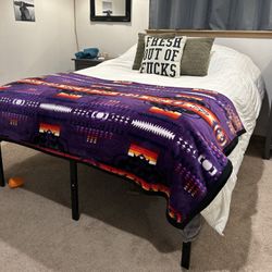 Metal Bed frame 18” Tall Queen