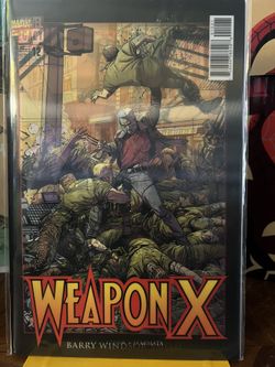 Weapon X #12 Marc Laming Lenticular Homage Variant