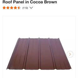 Galvanize Metal Roof 12’