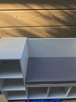 Shoe Rack N bench white