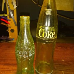 Vintage Coca-Cola bottles