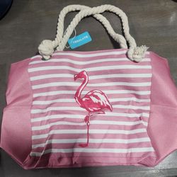 XL Canvas Waterproof Sandproof Utility Beach Tote Bag