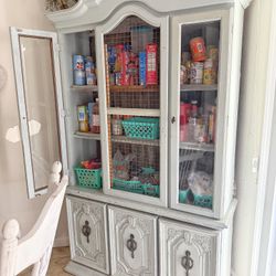 Vintage China Cabinet 