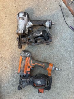 Roofing coil nailers