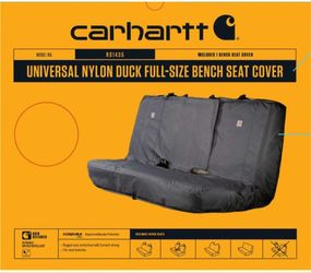 Carhartt Rear Bench Seat Cover