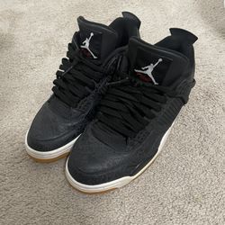 Men’s Air Jordan 4 Laser Black size 10.