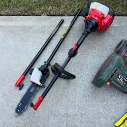 Electric Extendable Tree Branch Chain Pole