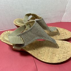 Gold Wedges W Strap 