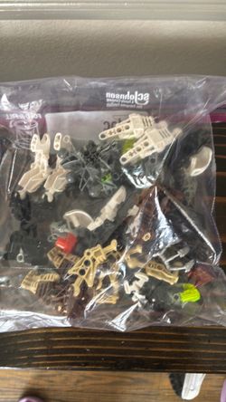 Mixed LEGO Bionicle Parts Lot
