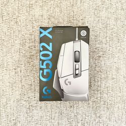 🔥NEW SEALED🔥 Logitech G502 X Wired Gaming Mouse - White
