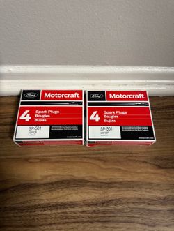 Ford Motorcraft Spark Plugs SP-501 (ASF32P)