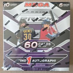 2025 Panini Prizm Baseball Mega Box