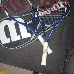 Wilson Us Open Tennis Racket New