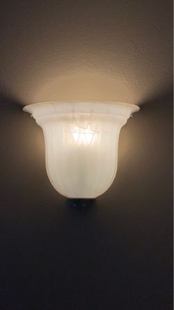 2 wall sconces - ideal for bedroom or living room