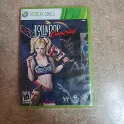 Xbox 360 Lollipop Chainsaw Game