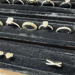 Moissanite Engagement Rings (valentine’s)