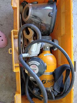 Scott Safety SCBA Air Pack Set