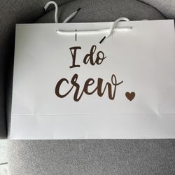 Wedding crew Bag 