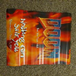 1995 Rare Doom promo poster 