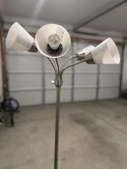 5 Light Adjustable Gooseneck Floor lamp