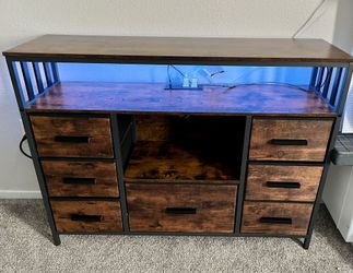 Cloth Drawer TV Cabinet
