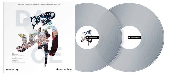 Pioneer DJ RB-VD2-CL Set of 2 Rekordbox Control Vinyl - Transparent