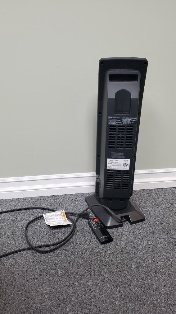 Lasko 22'' Elite Collection Ceramic Tower Space Heater With Timer,