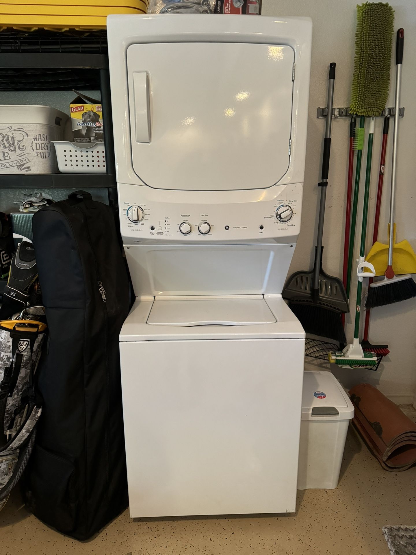 GE stackable Washer And Dryer