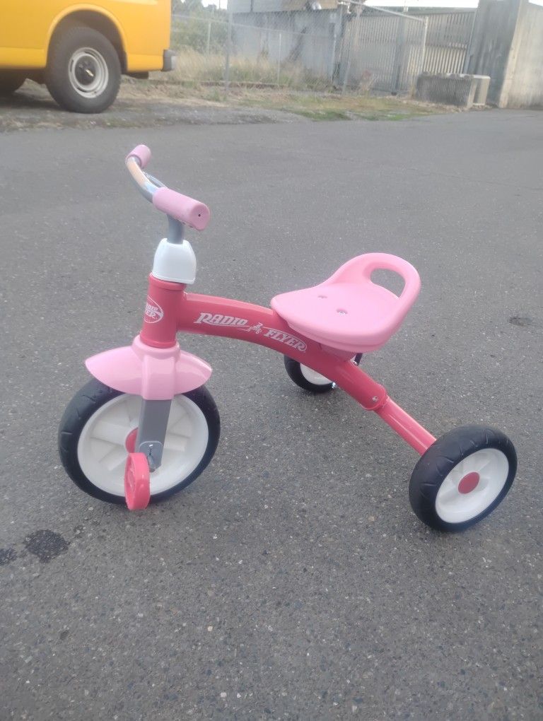 Pink Radio Flyer Trike