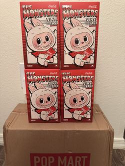 The Monsters Coca-Cola Series-Vinyl Face Blind Box